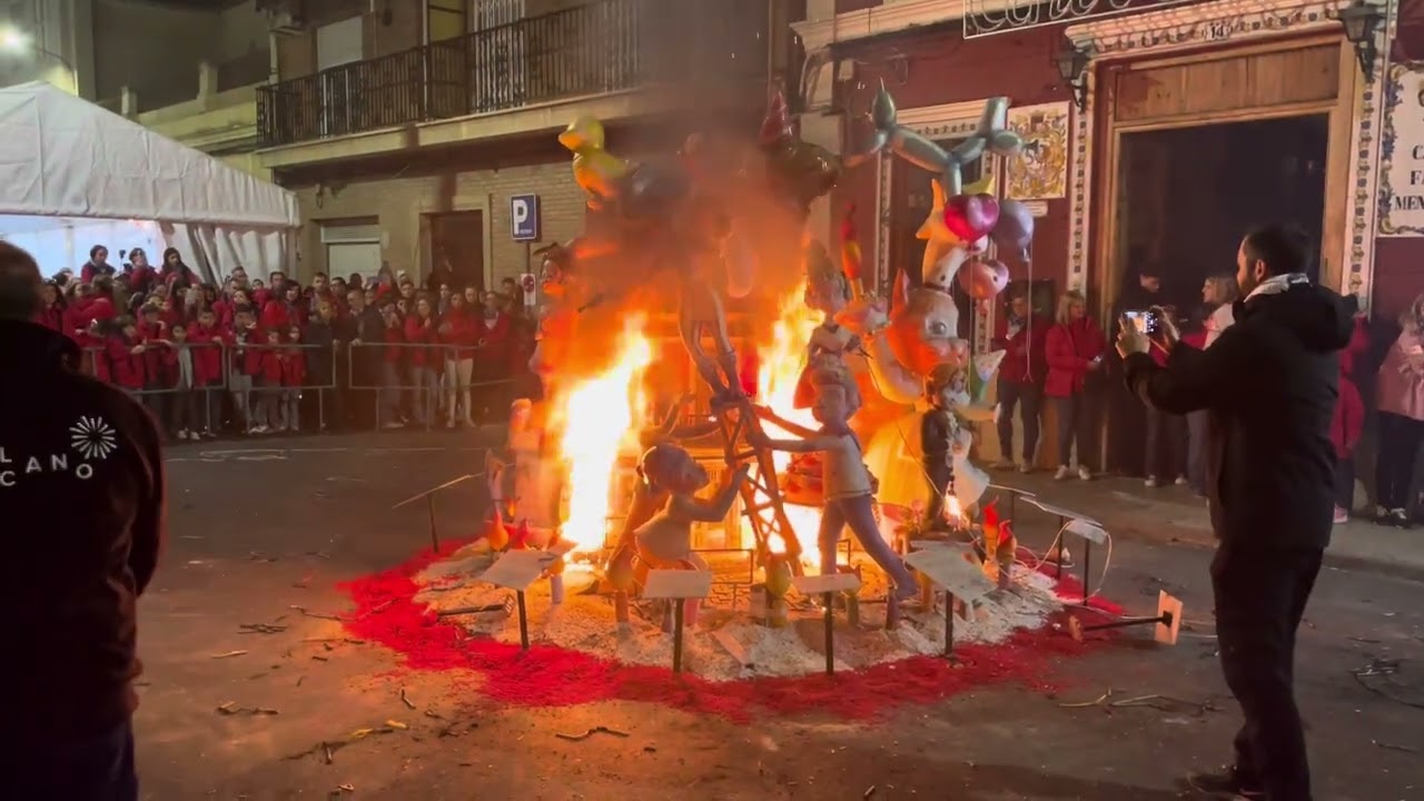 Cremà Falla infantil Mendizabal 2024