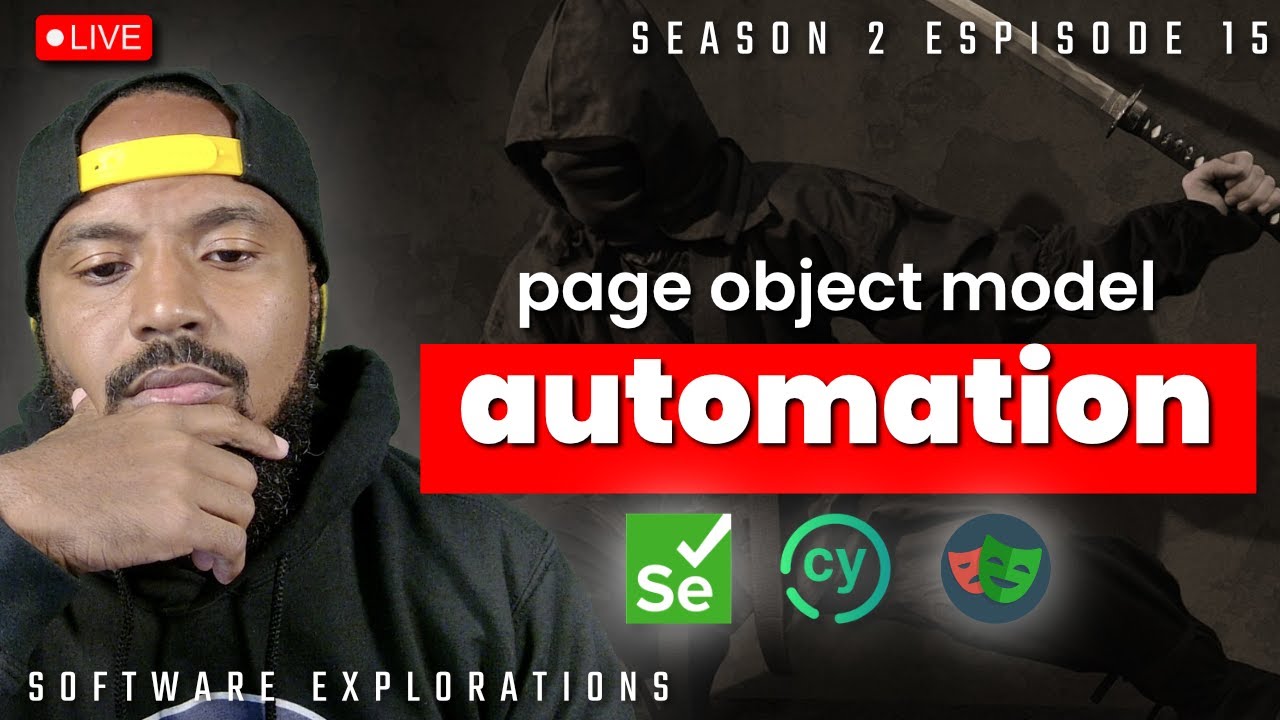 🚀 Live: Negativity | Implementing  QA Page Object Model 🚀 | Part 6 | S2E19