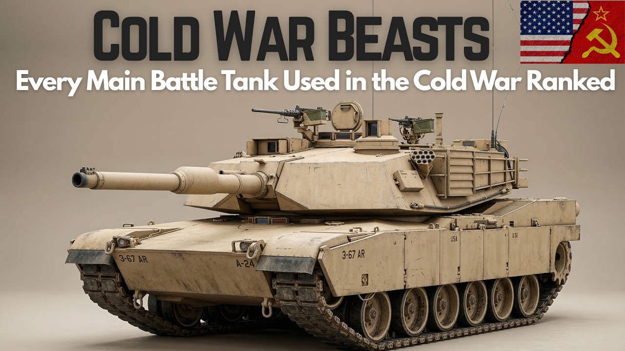 Все боевые танки, использовавшиеся в холодной войне.