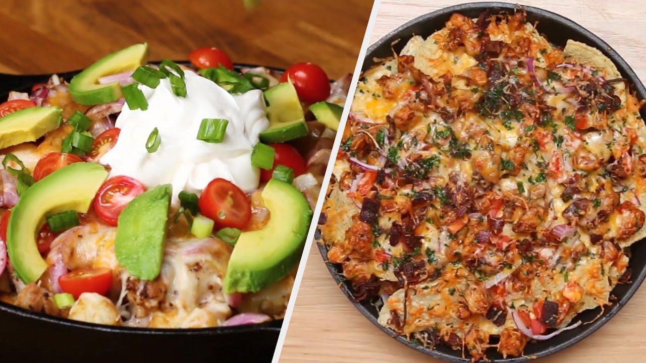 9 Crunchy And Cheesy Nacho Recipes • Tasty