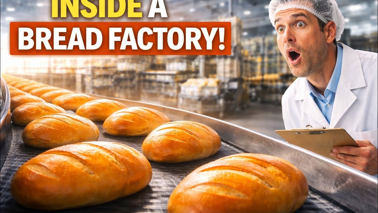  How Bread Factories Produce 100,000 Loaves Daily | Million Dollar Business