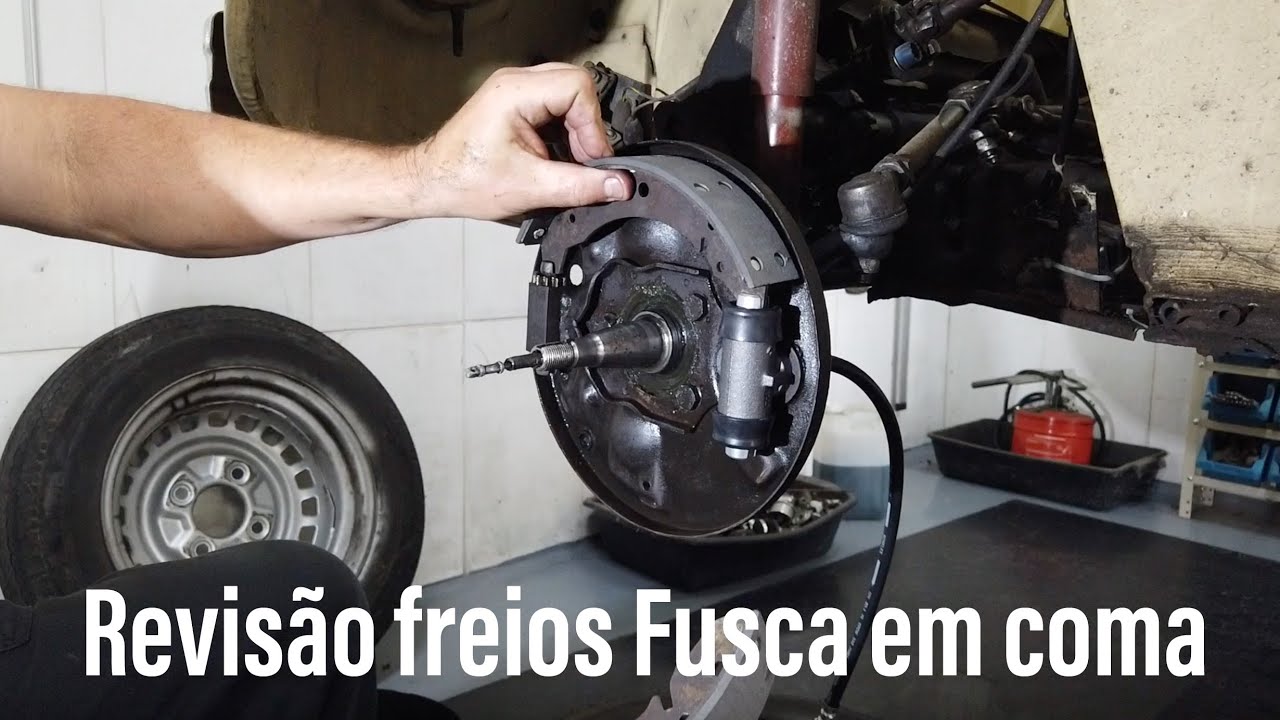 Fusca em coma 1976 | Uma aula sobre freios