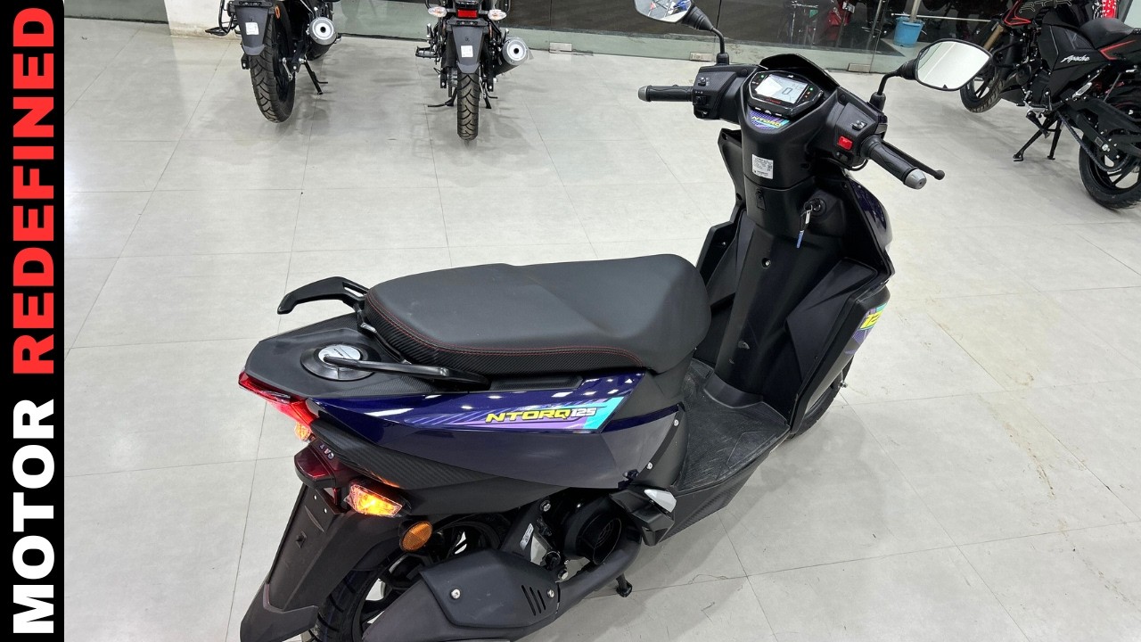 All New 2024 TVS Ntorq 125 Base Model Review | Motor Redefined