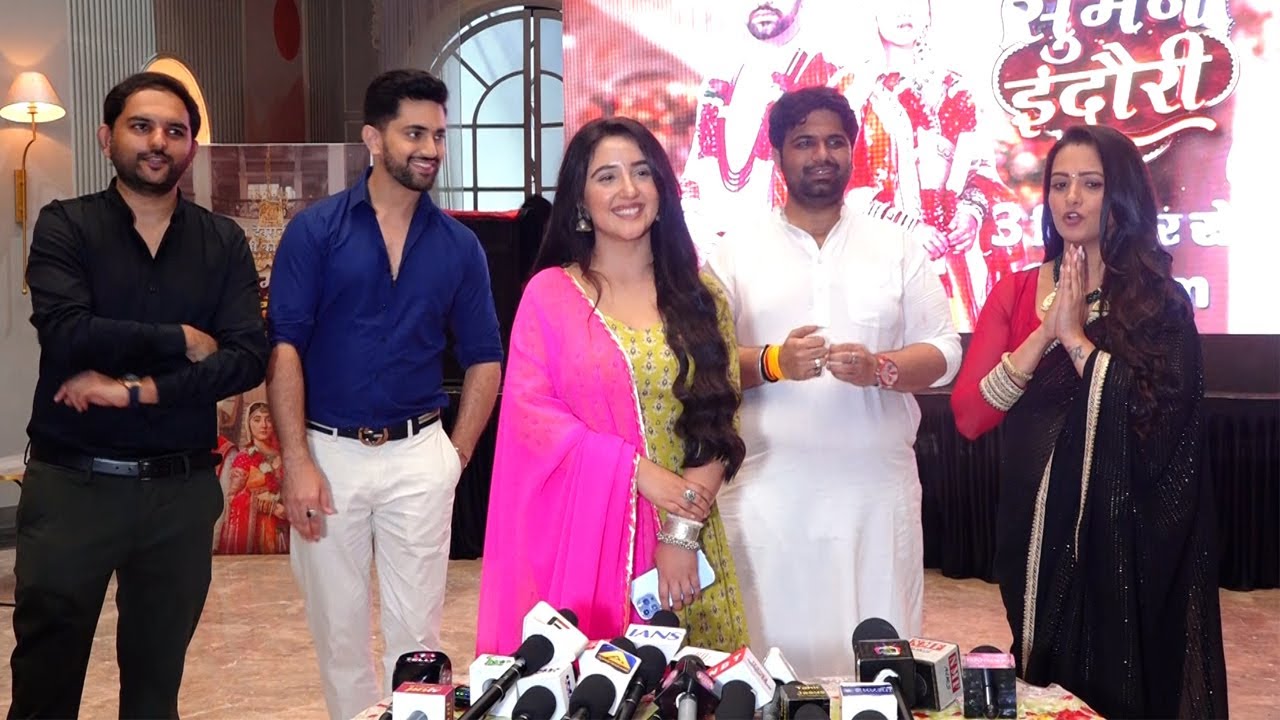Ashnoor Kaur, Zain Imam, Anita Hassanandani & Cast At Their New Show Suman Indori