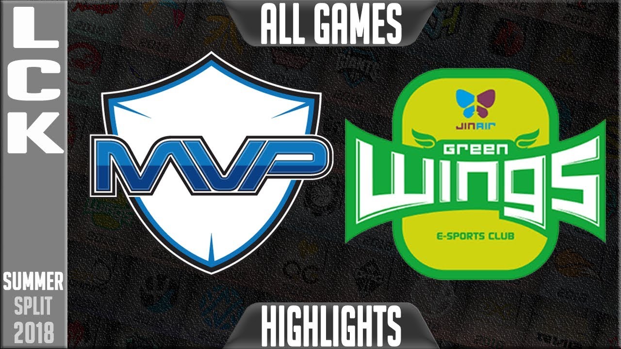 MVP vs JAG Highlights ALL GAMES - LCK Summer 2018 Week 2 Day 4 - MVP vs Jin Air Greenwing Highlights