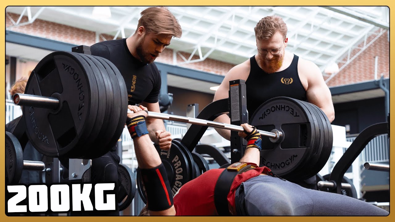 Naturel Je PR Benchpress Verhogen