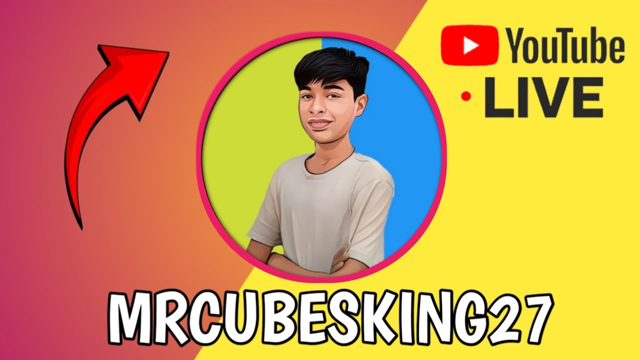 LIVE 🔴 COME BACK 😱 CHALLENGE CUBE ART FLAG 🏳️