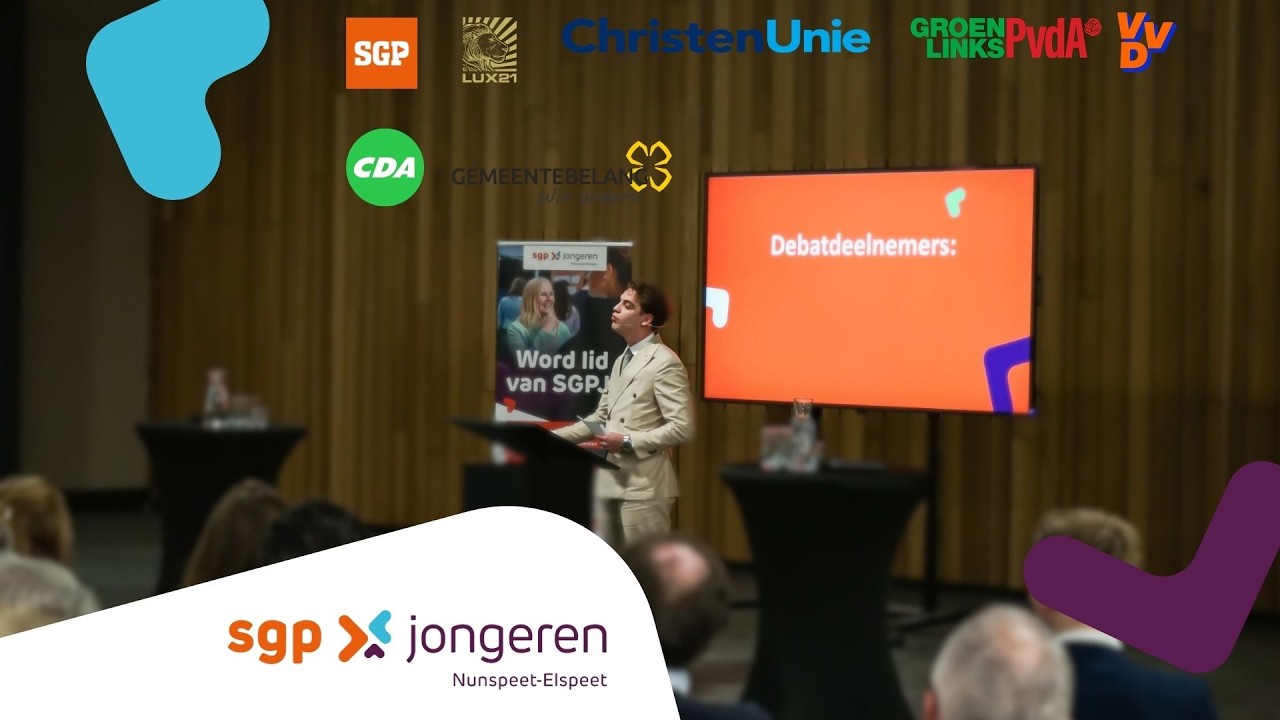 Krijg ik een woning? Heeft een boer toekomst? Debat SGP-Jongeren Nunspeet-Elspeet