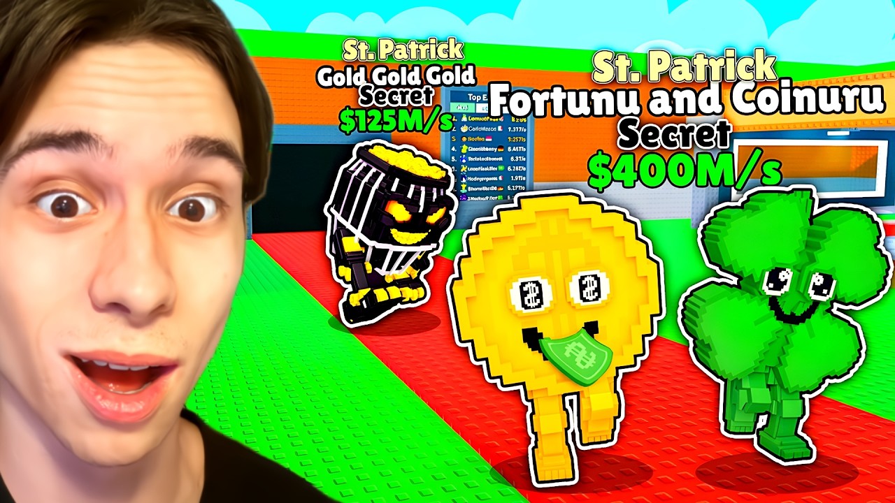 ÚJ ADMIN EVENT! (Új Lucky Block, Base Skin, Brainrotok...)