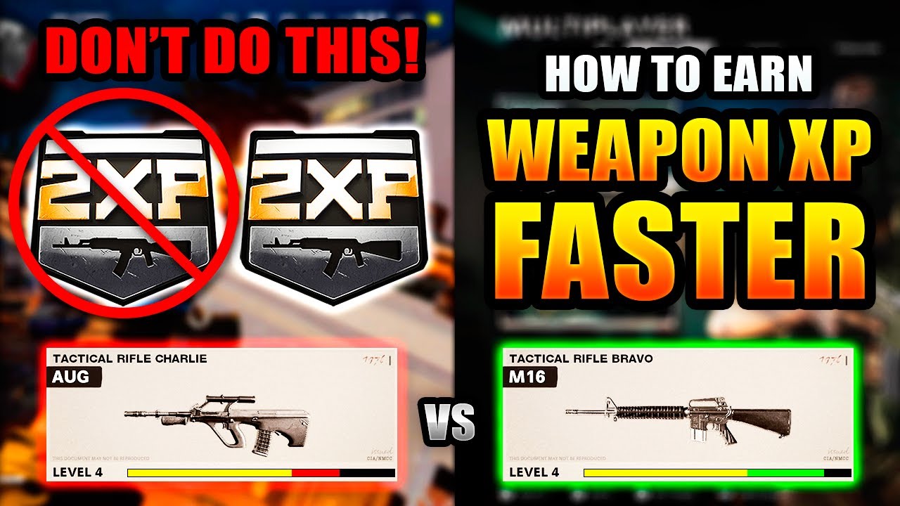 How To Level Up Weapons Fast in Black Ops Cold War! (Gun XP Tips)