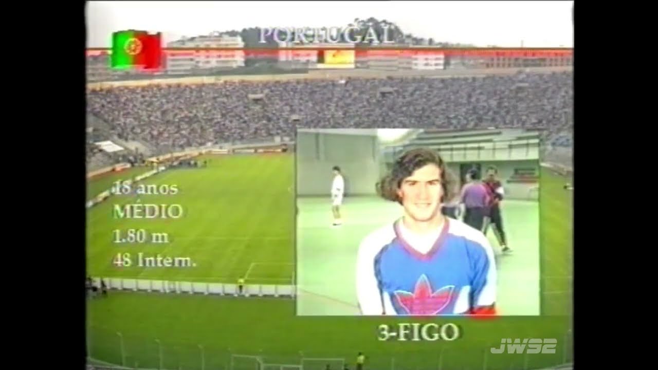 1991.06.17 Portugal 3 - Argentina 0 (Full Match 60fps - 1991 Under-20 World Cup)
