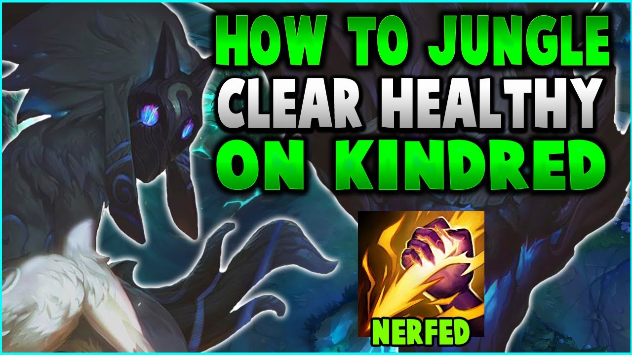 How To Clear The Jungle Healthy With Kindred | New Kindred Player Tips