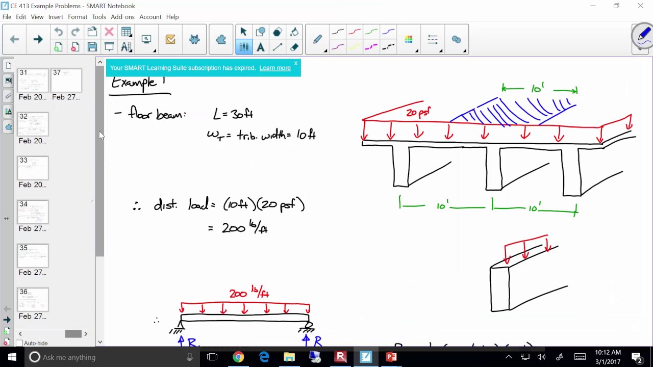 CE 413 Lecture 19:  Doubly-Reinforced Beams (2017.03.01)