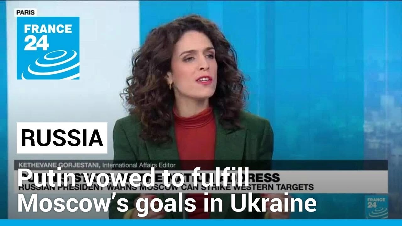 Putin warns that sending Western troops to Ukraine risks a global nuclear war • FRANCE 24 English