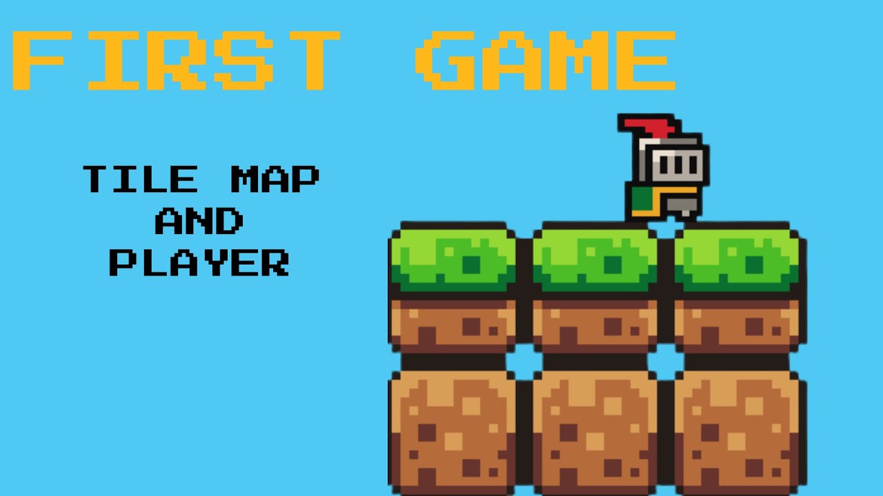 Tuto Godot4 Player and Tilemap. Video Game 