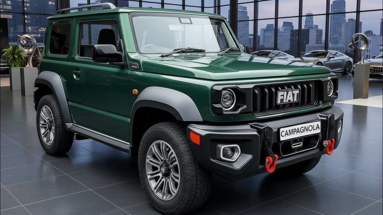 Fiat Campagnola 2026 Hybride – Le retour de la légende 4x4 !