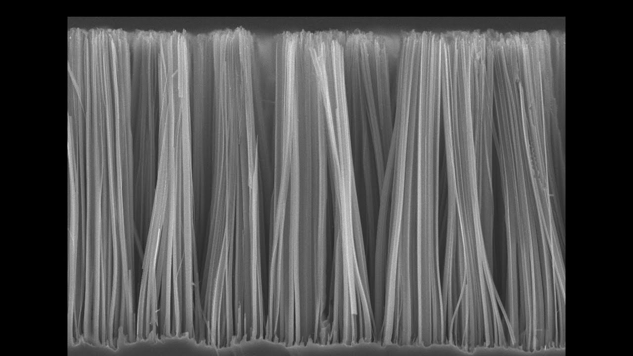 厚さ100分の1を実現！　ナノ構造太陽電池