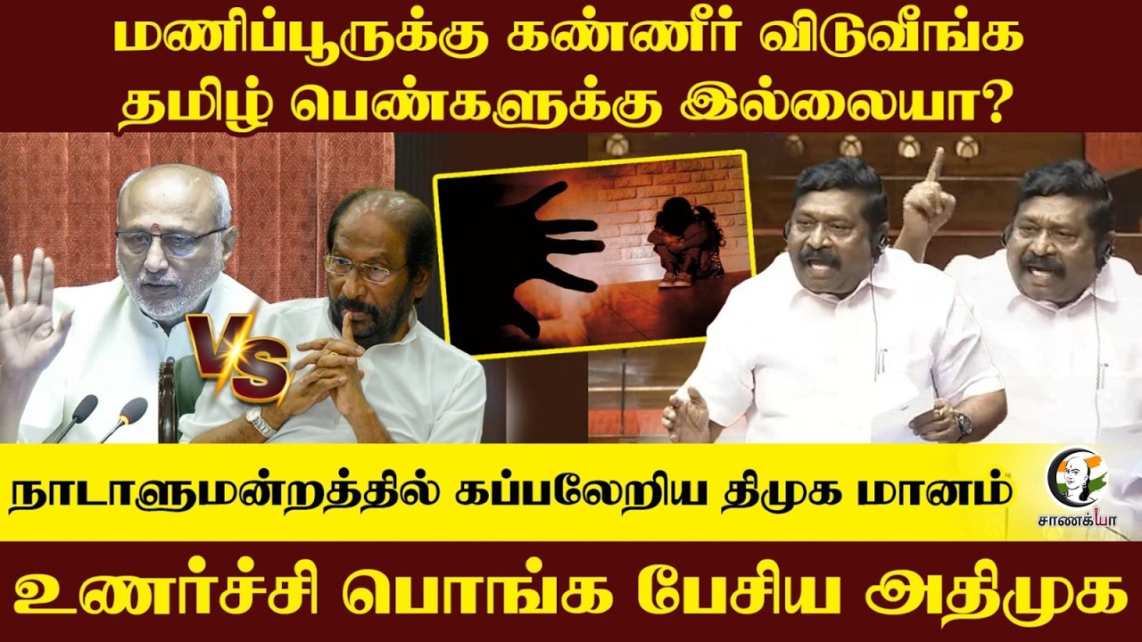 மணிப்பூருக்கு கண்ணீர் விடுவீங்க...தமிழ் பெண்களுக்கு...|  Inbadurai Slams DMK at Rajyasabha | ADMK