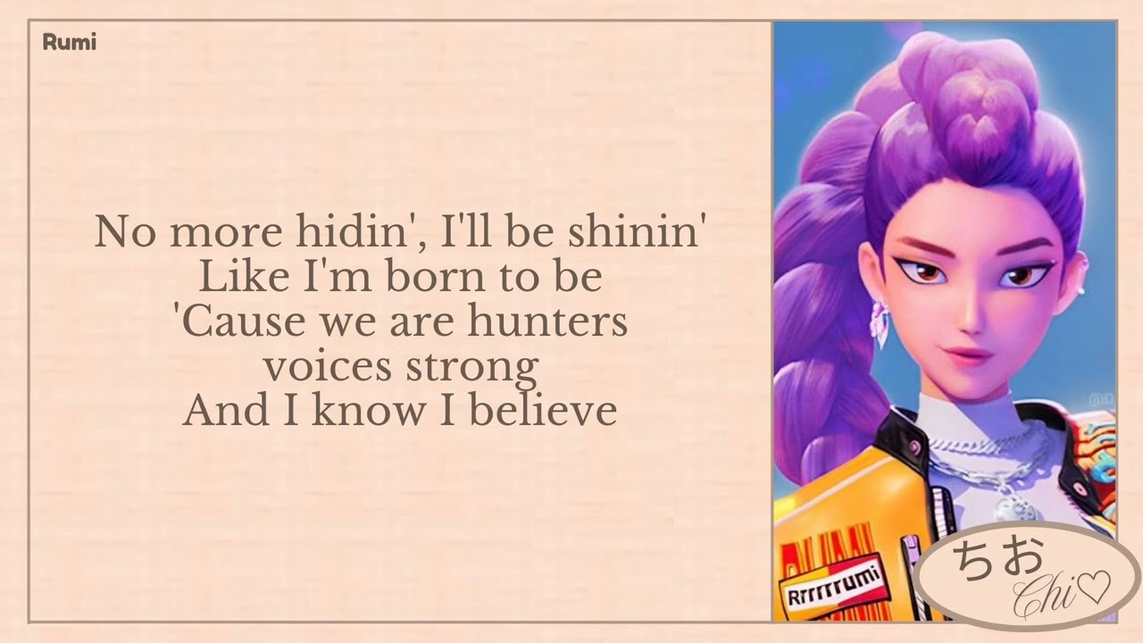 HUNTR/X - Golden (Easy lyrics)