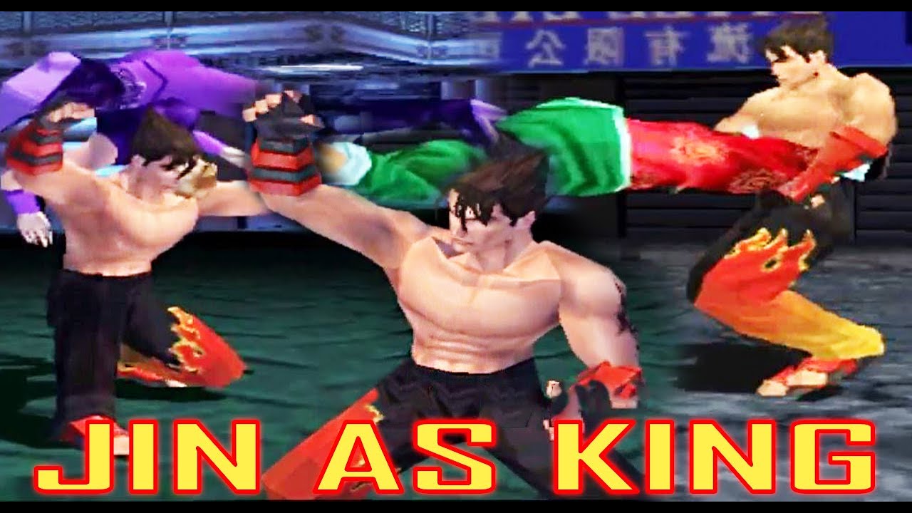 [TAS] Jin With King's Moves Gameplay - Tekken 3 (Arcade Version) (Remake)