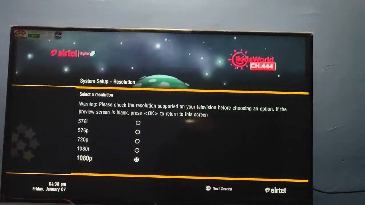 AIRTEL DTH FIRST TIME INSTALLATION SETUP GUIDE
