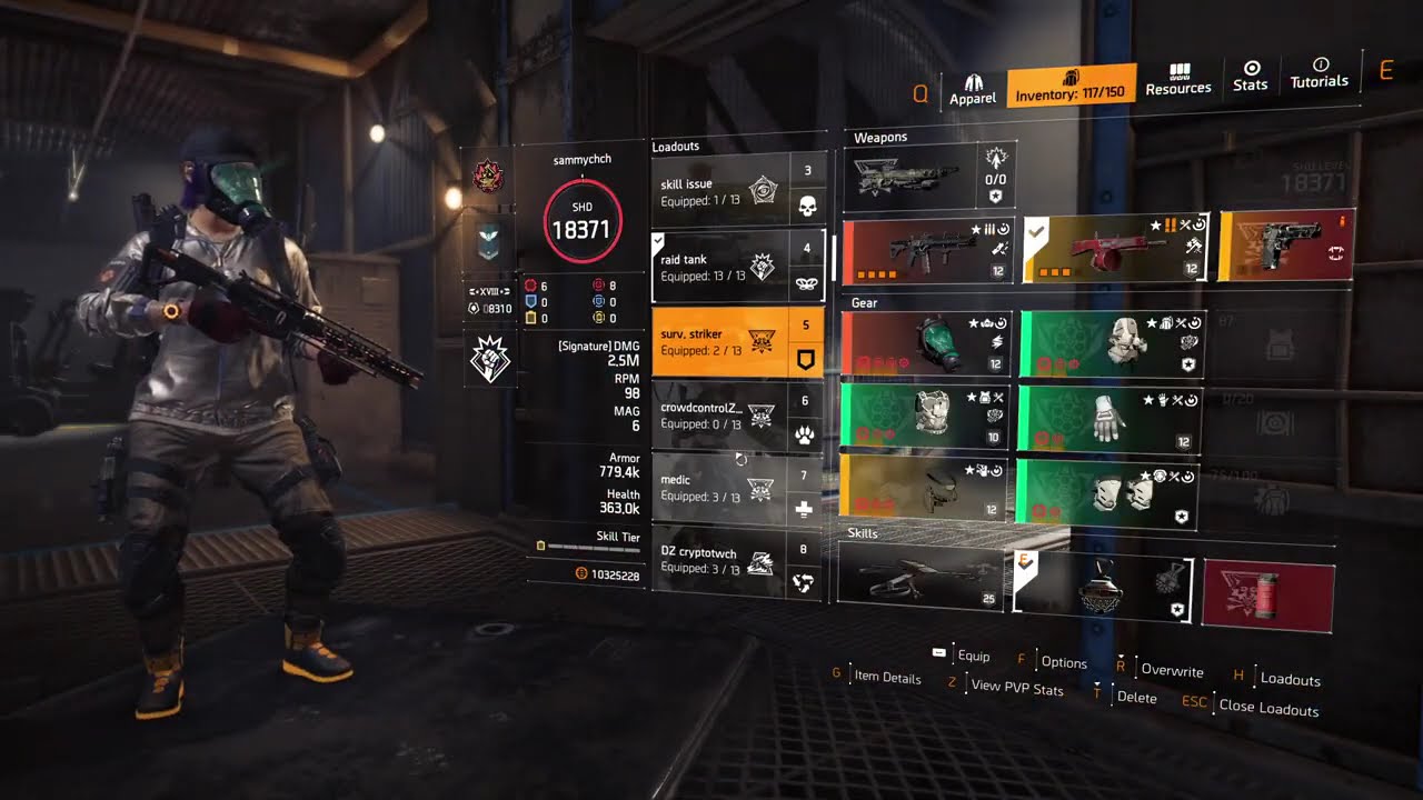 helping friends with raids in the Division 2