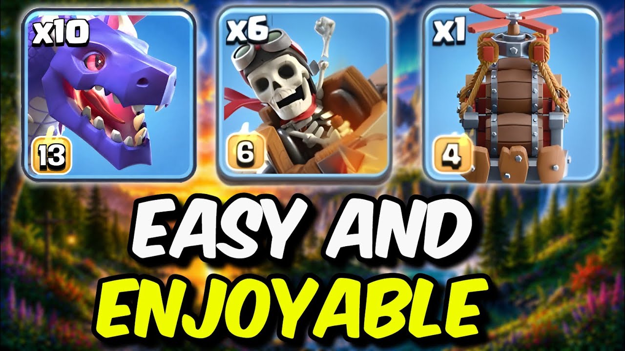 В Легендарной лиге Clash of Clans играть с воздушным спамом намного приятнее