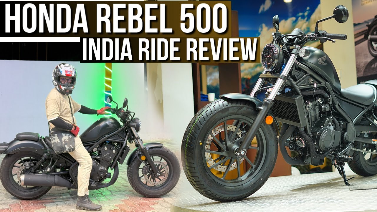 HONDA REBEL 500: First Impression and Ride Review | INDIA
