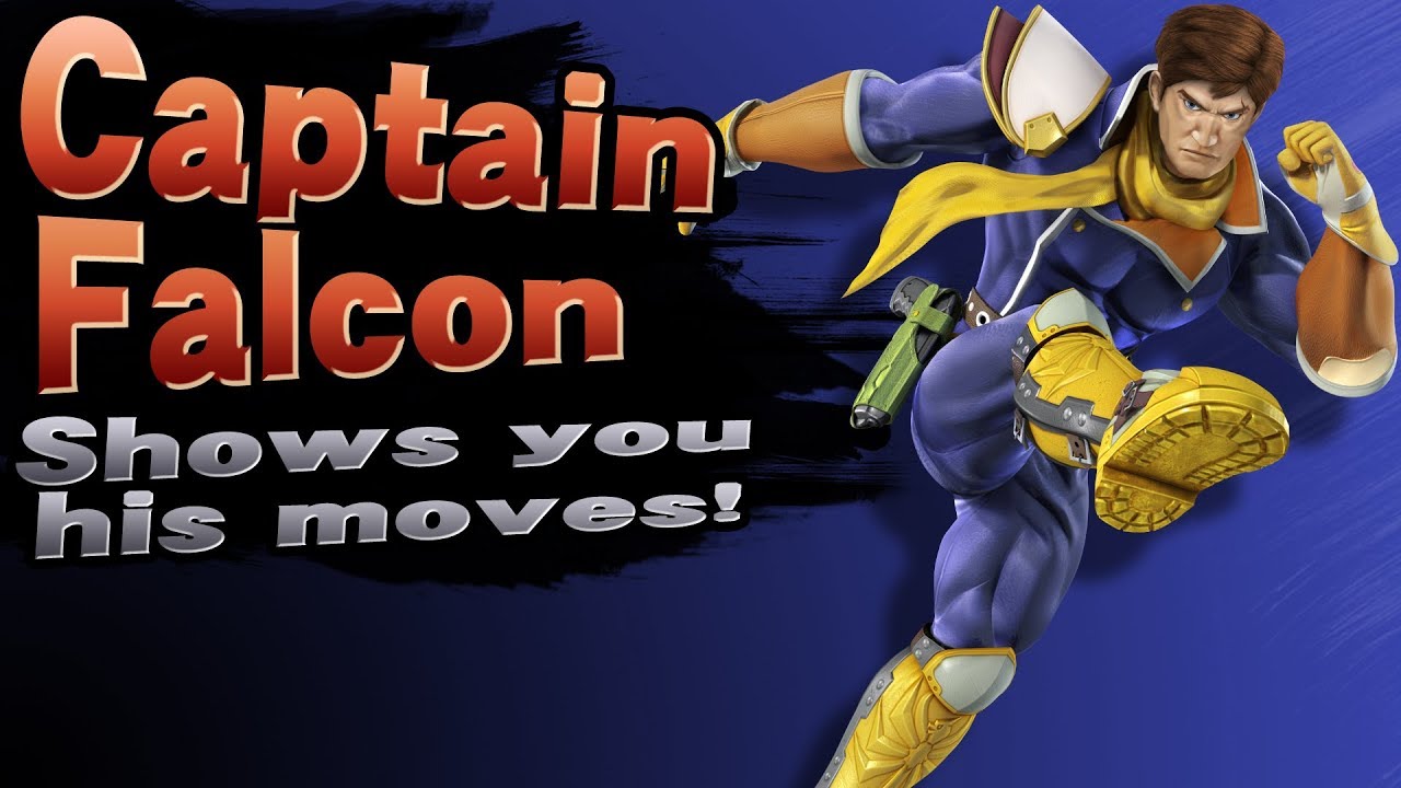 Smash 4 Model Import - Helmetless Captain Falcon (2018 Update)
