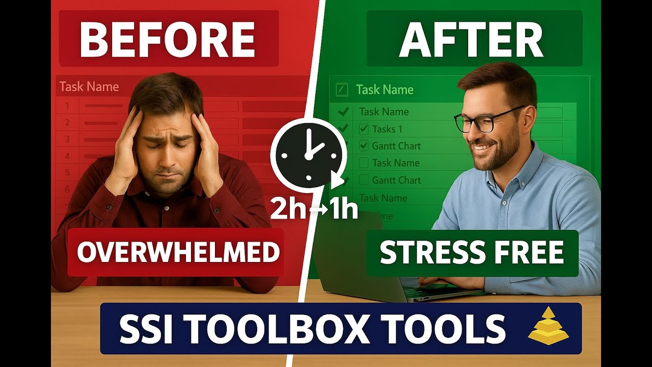 Save HOURS in Microsoft Project with the SSI Toolbox!
