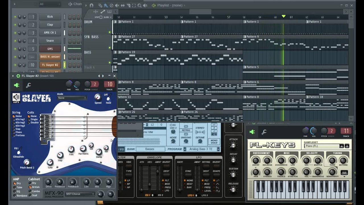 New Order - Paradise (cover by FL Studio instrumental)