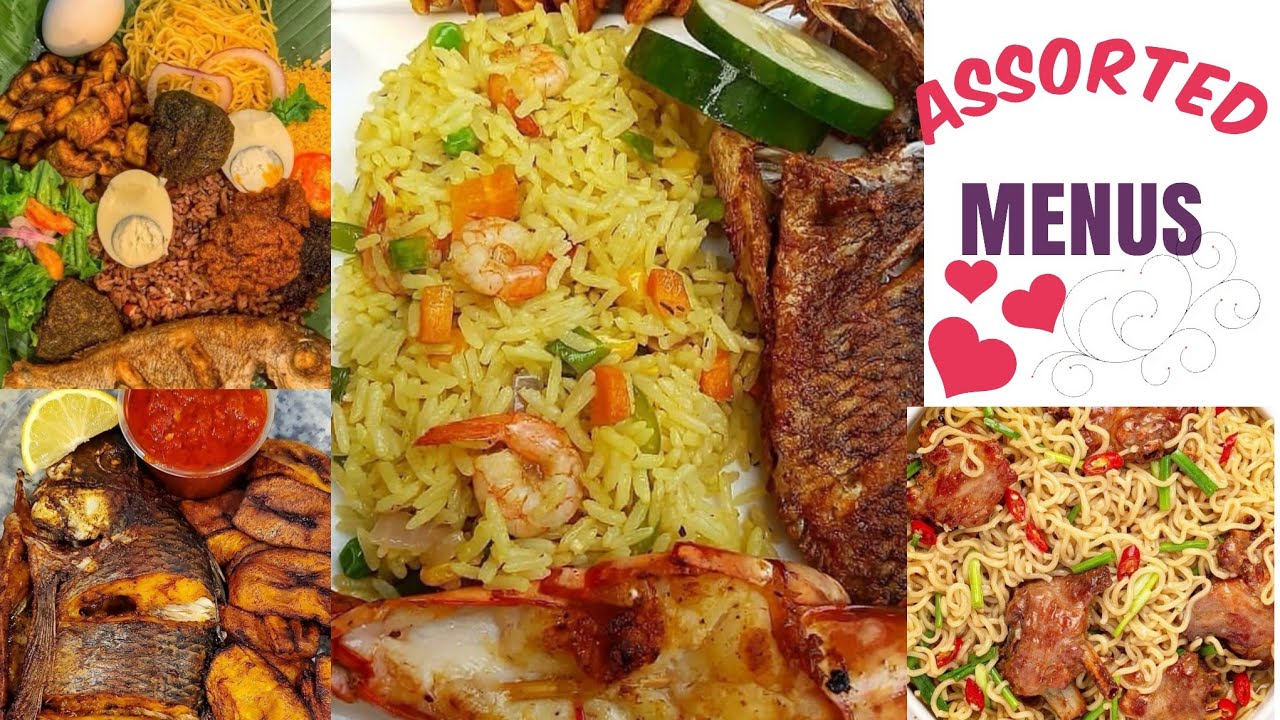 INTERCONTINENTAL DISH RECIPES | PARTY ASSORTED MENUS | Dynamic  JoeVee