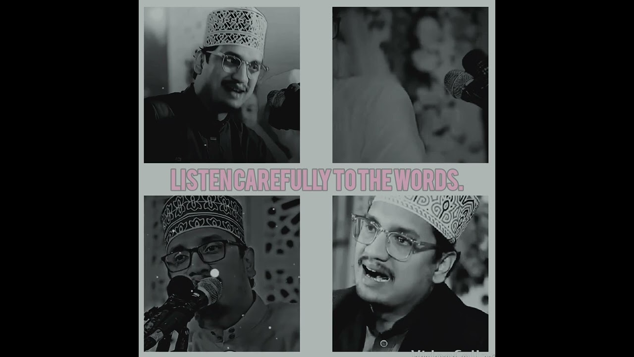 Listen to the words and your life will be beautiful.