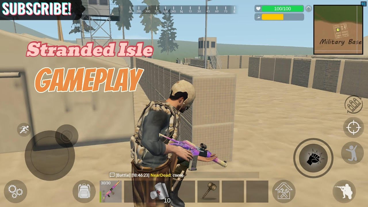 Stranded Isle Gameplay / pvp