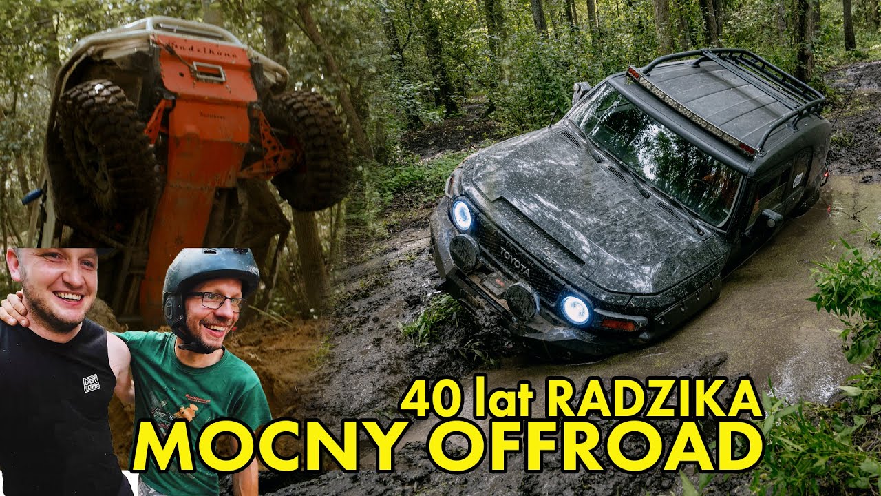 Gruba jazda bez trzymanki na 40stce Radzika | Radzikone | Toyota 4runner | Suzuki Grand Vitara