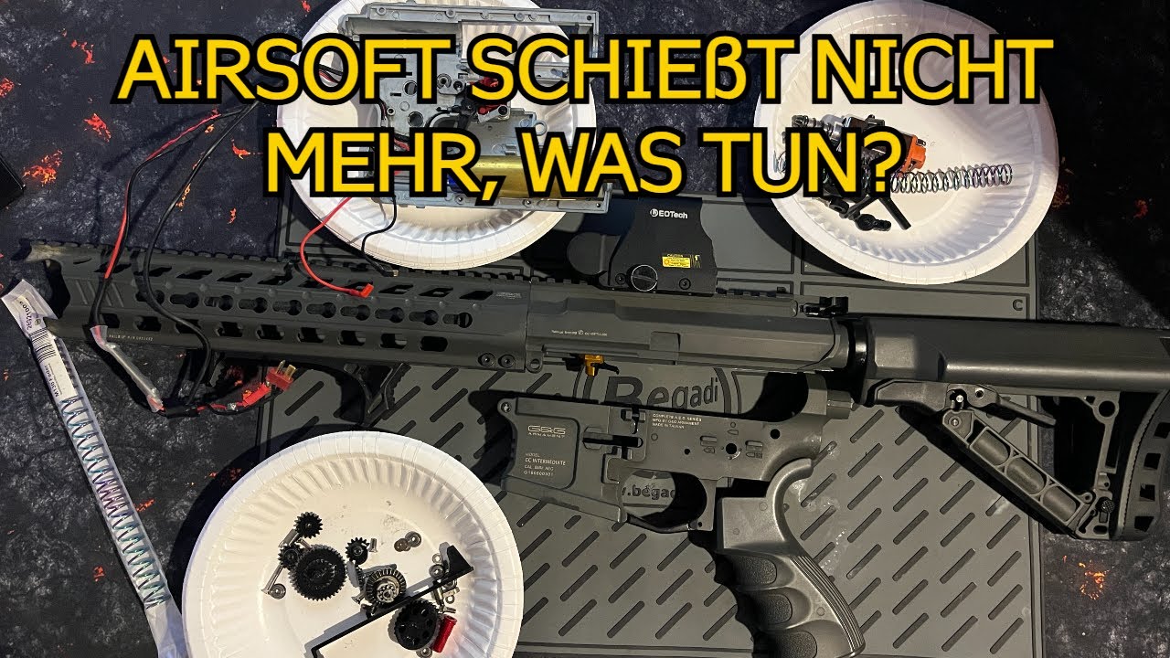 Airsoft G&G GC16 schießt nicht mehr – Ursachen & Lösung erklärt
