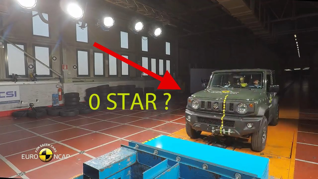 Suzuki Jimny crash test!!🔥⭐