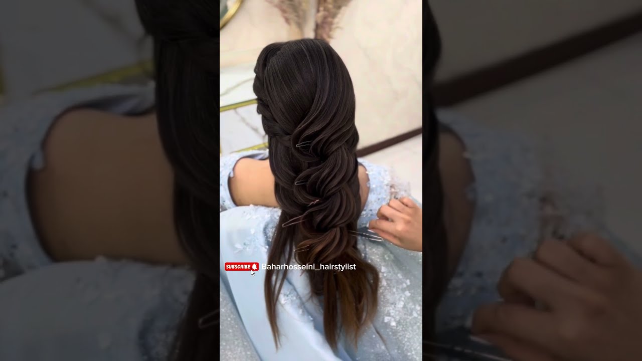 simple Wedding hairstyle