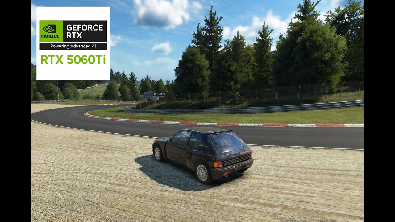 Asseto Corsa Evo - 0.4 - Nurburgring 4K | RTX 5060 Ti | High graphics (First try update)