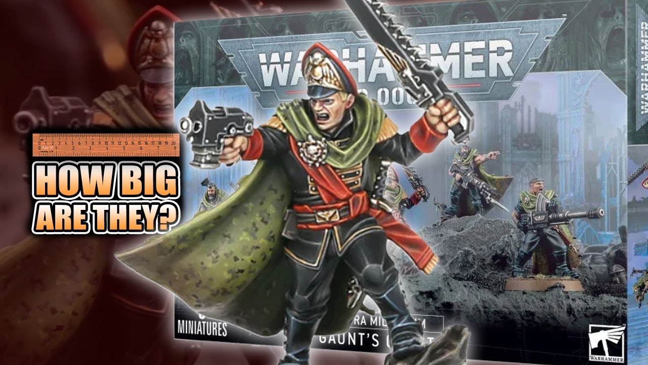Plastic Gaunt's Ghosts Imperial Guard Warhammer 40k Unboxing & Build