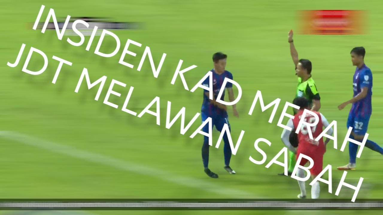 Isiden  Kad  Merah JDT GADUH lawan Sabah FC