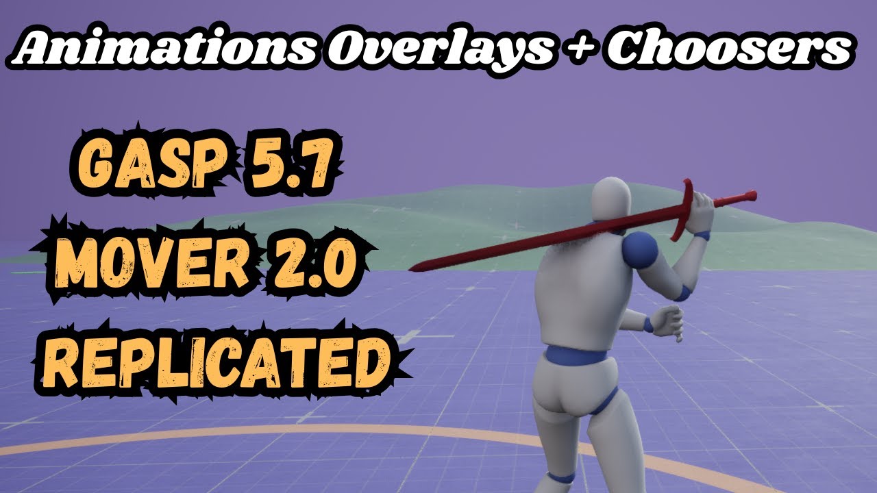 Как добавить состояния наложения в Unreal Engine 5.7 GASP Mover 2.0