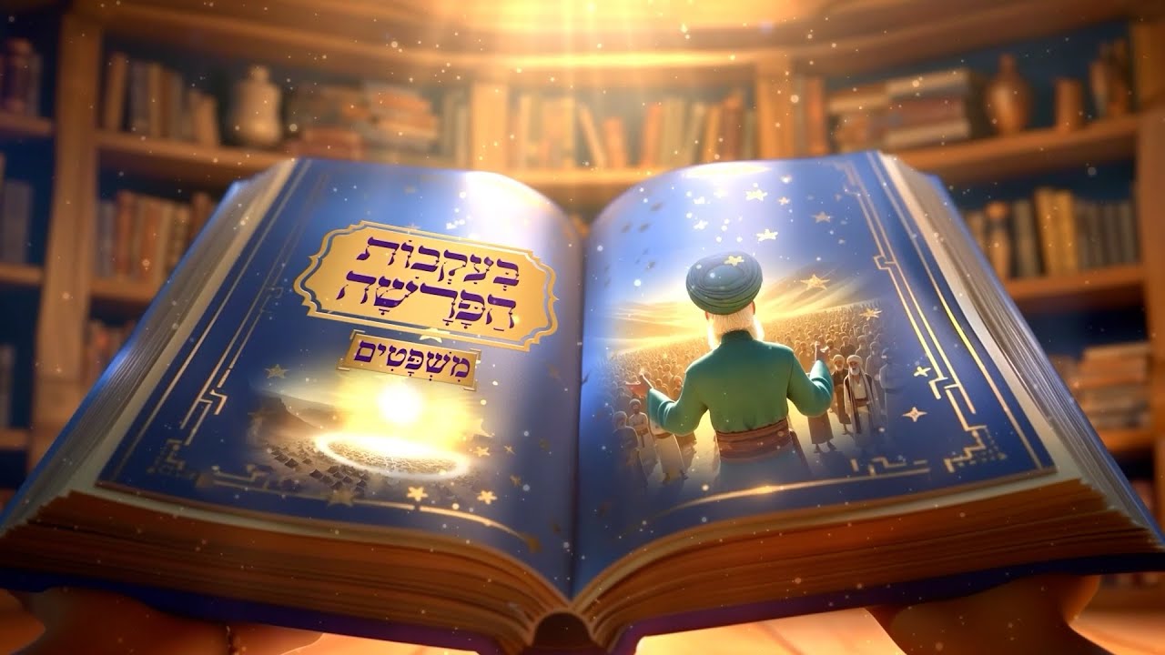 בעקבות הפרשה - פרשת משפטים | סיפור פרשת השבוע בהמחשת AI מיוחדת