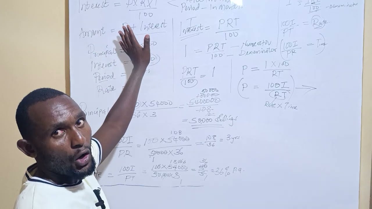 Business Mathematics- Commercial Arithmetics (Explained). Simple Interest Part 2 by Mr. Stephen