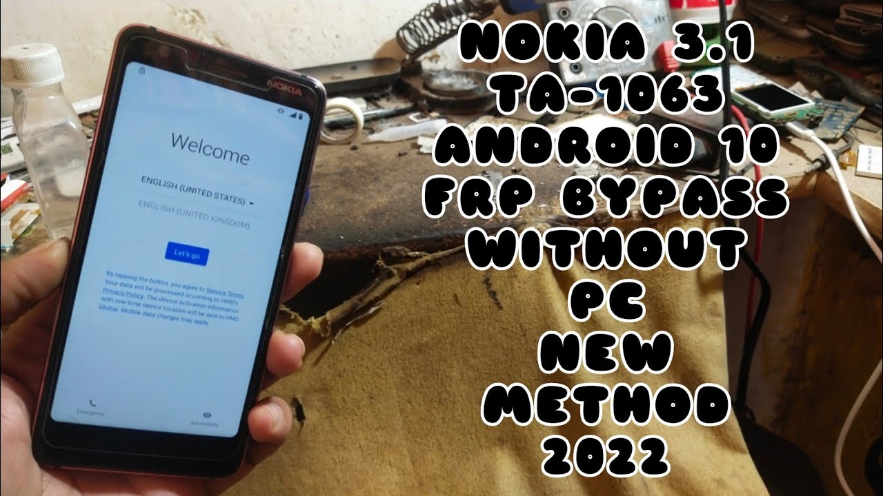 Nokia 3.1 (TA-1063) | Android 10 | Frp Bypass Without Pc New Method 2022 | Muzammal Tech