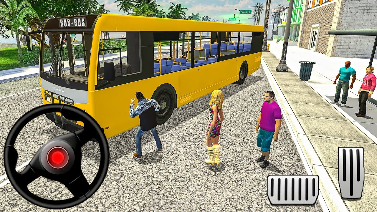 Bus Coach Simulator 2018 - Transport City Passengers - Android Gameplay