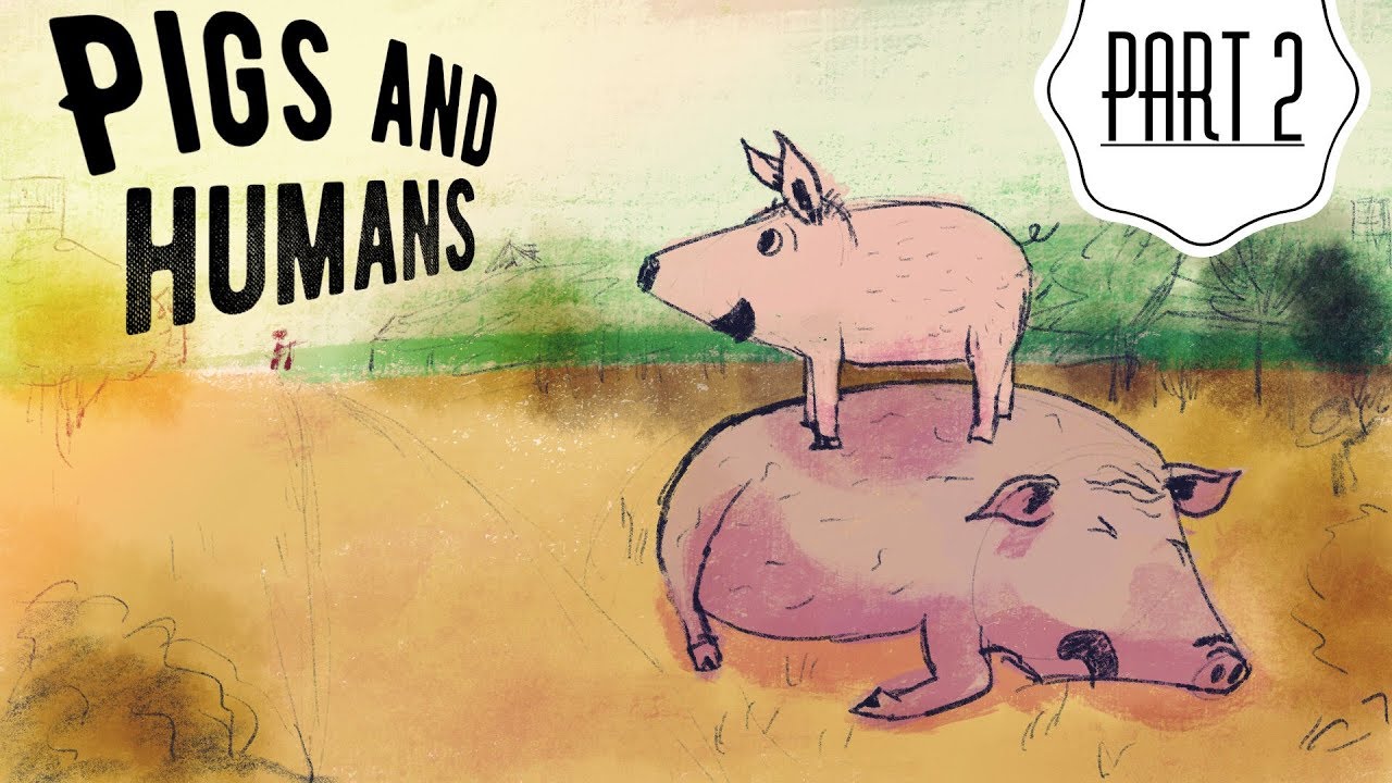 Two Pig Story - Pigs on the Run ep 02 [speedpaint story time]
