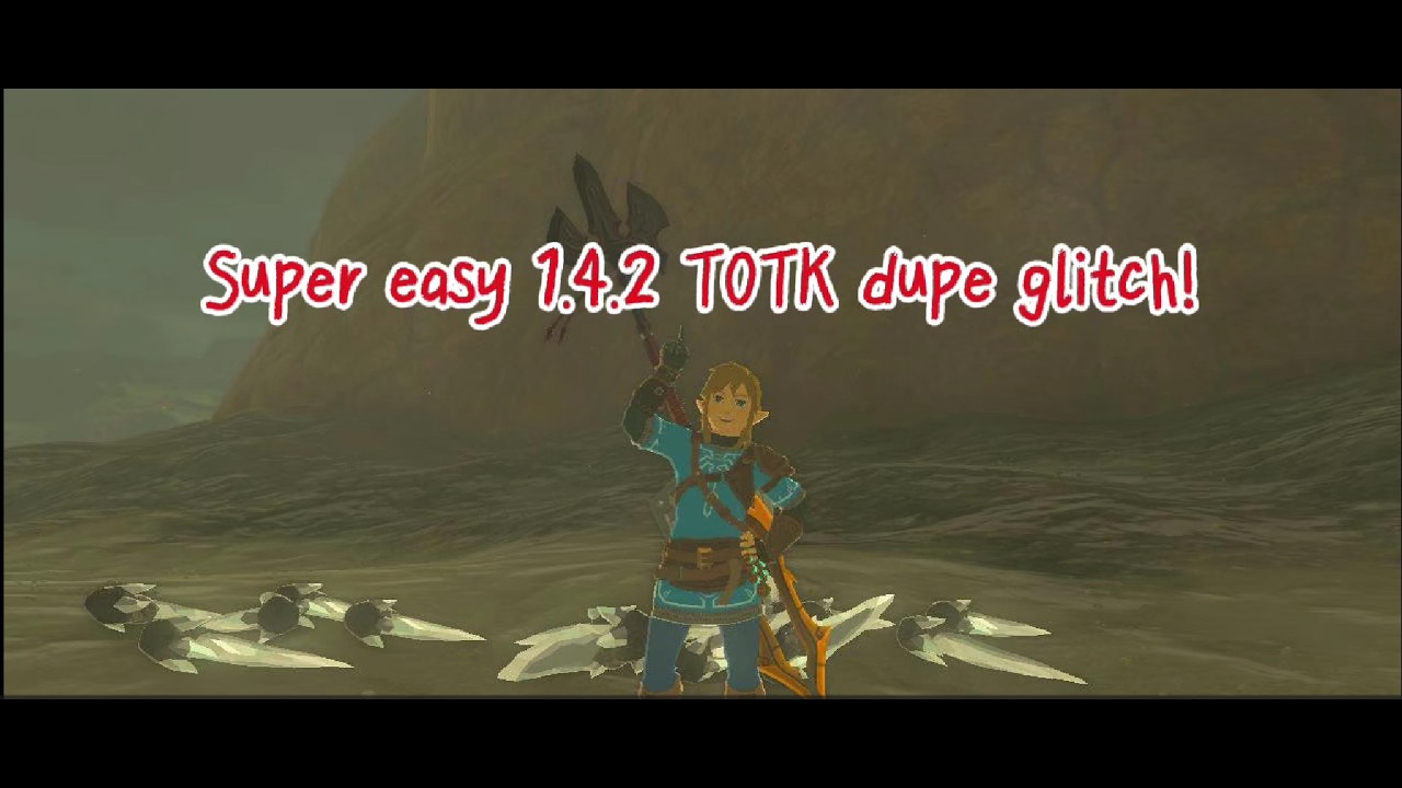 SUPER EASY TOTK DUPLICATION GLITCH! works in versions 1.4.2 and older