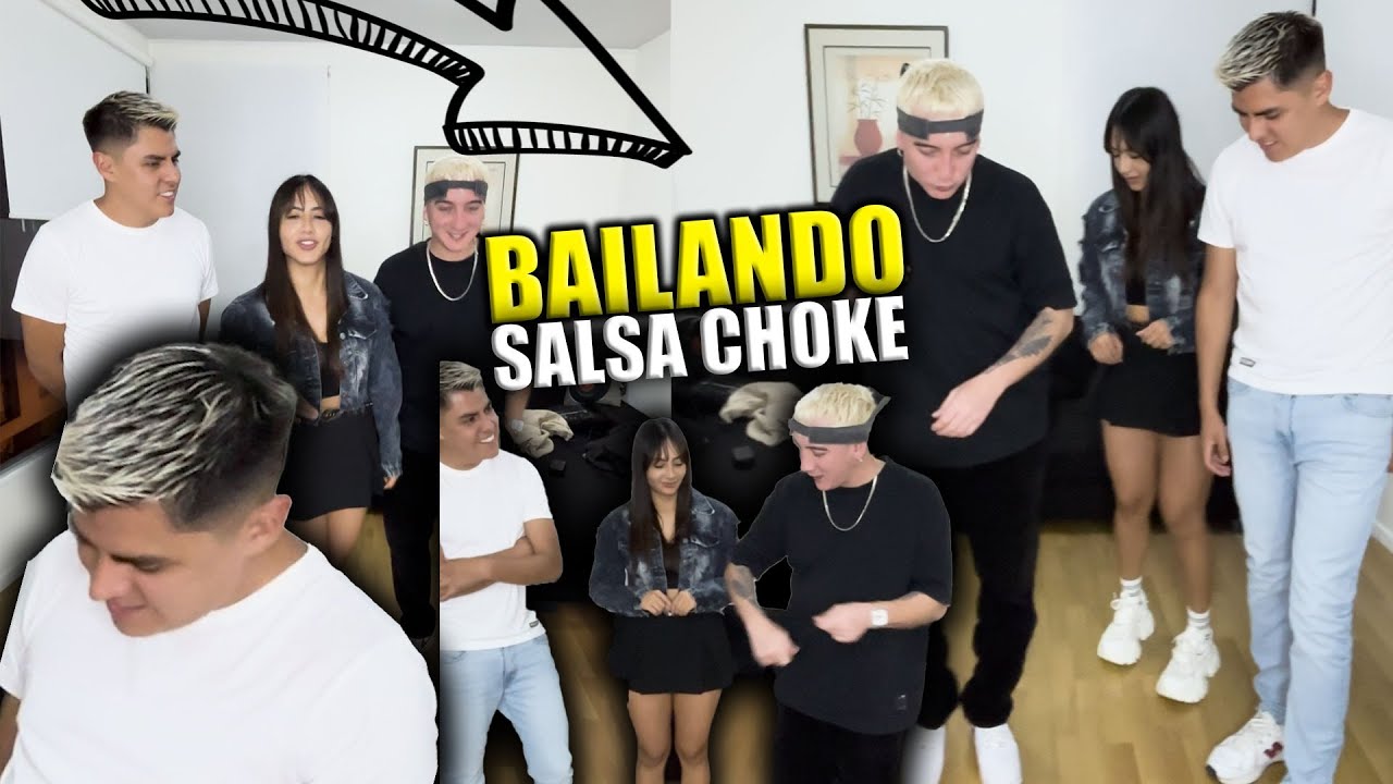 APRENDIMOS A BAILAR SALSA CHOKE con ANTHONY SWAG 🤣 | Tami Rivera