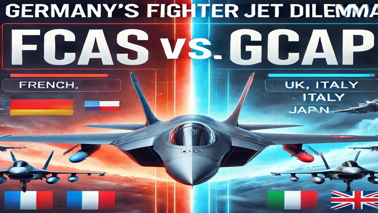 Germany's Fighter Jet Dilemma : FCAS vs. GCAP